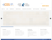 Tablet Screenshot of evaluationontario.ca